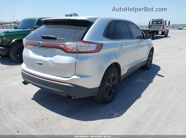 2FMPK3G97HBB56265 2017 FORD EDGE Gray Trasero derecho