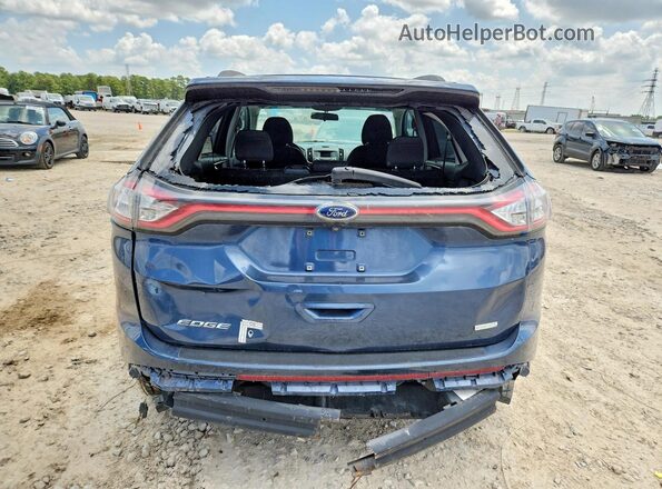 2FMPK3G97JBB04575 2018 FORD EDGE Blue Հետևի տեսք