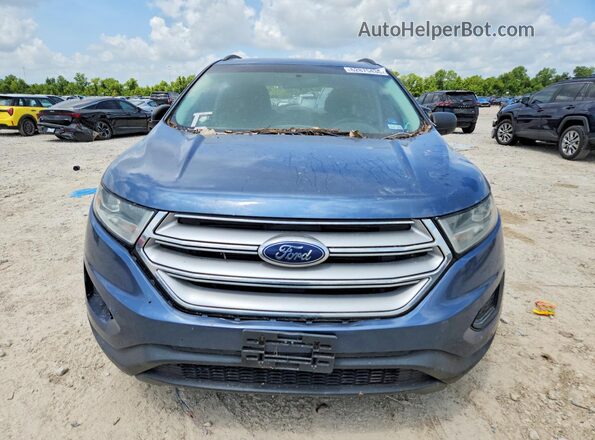 2FMPK3G97JBB04575 2018 FORD EDGE Blue Դիմացի տեսք