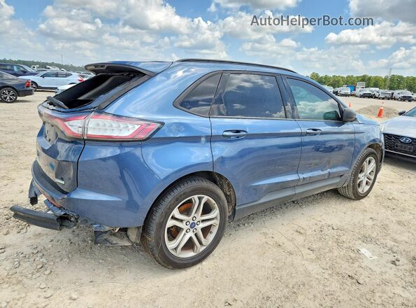 2FMPK3G97JBB04575 2018 FORD EDGE Blue Հետևի աջ