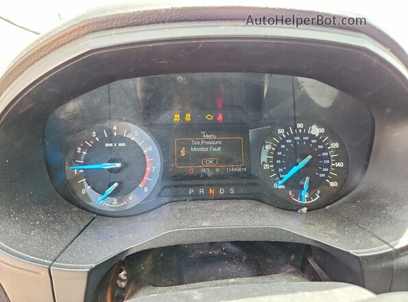 2FMPK3G97JBB04575 2018 FORD EDGE Blue Սարքավորումների վահանակի տեսք