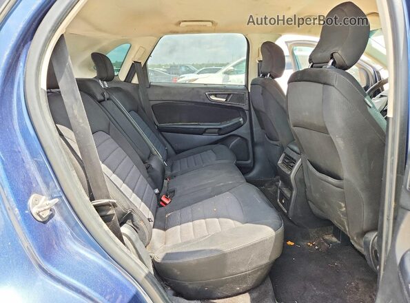 2FMPK3G97JBB04575 2018 FORD EDGE Blue Սալոնի հետևի տեսք