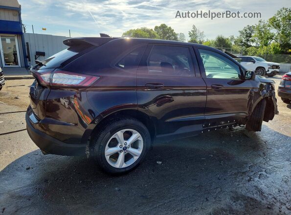 2FMPK3G97JBB32845 2018 FORD EDGE Black Rear right