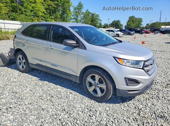 2FMPK3G98GBC63310 2016 FORD EDGE Серебряный Передняя правая четверть