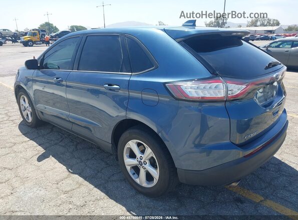2FMPK3G98JBB45488 2018 FORD EDGE Blue Trasero izquierdo