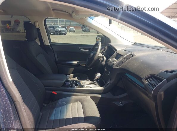 2FMPK3G98JBB45488 2018 FORD EDGE Blue Vista interior delantera