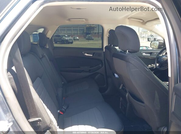 2FMPK3G98JBB45488 2018 FORD EDGE Blue Vista de la etiqueta del VIN