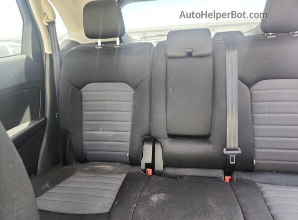 2FMPK3G98JBB93542 2018 FORD EDGE Gold Rear seats view