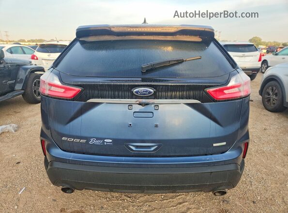 2FMPK3G98KBB31530 2019 FORD EDGE Blue Vista trasera