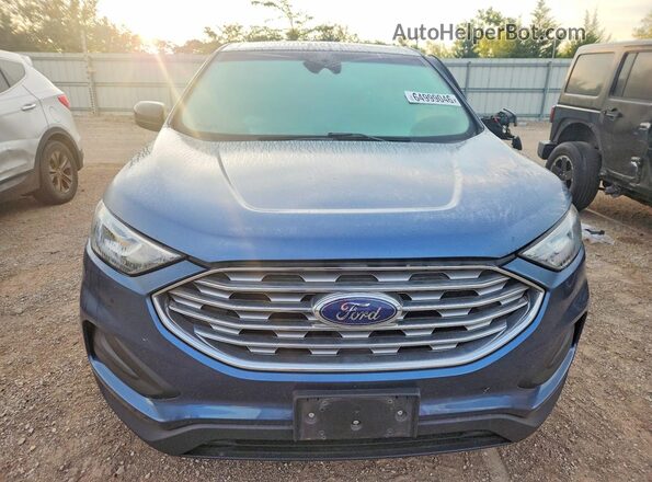 2FMPK3G98KBB31530 2019 FORD EDGE Blue Vista frontal