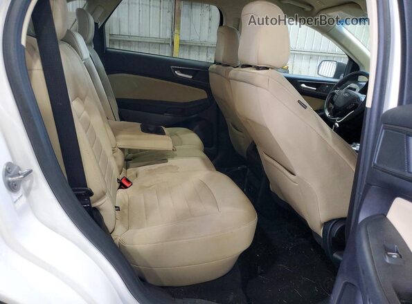 2FMPK3G98LBB07004 2020 FORD EDGE White Widok wnętrza z tyłu