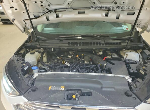 2FMPK3G98LBB07004 2020 FORD EDGE White Widok komory silnika