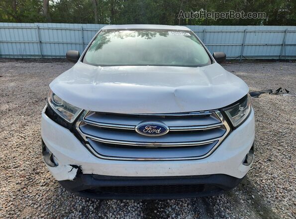 2FMPK3G99GBC49173 2016 FORD EDGE White Widok z przodu