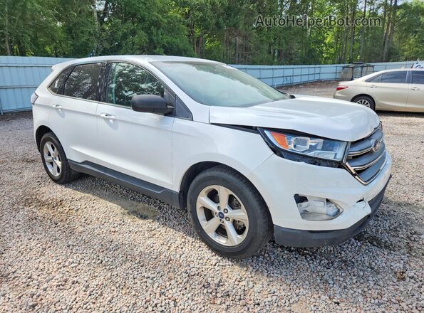 2FMPK3G99GBC49173 2016 FORD EDGE White Przód prawy