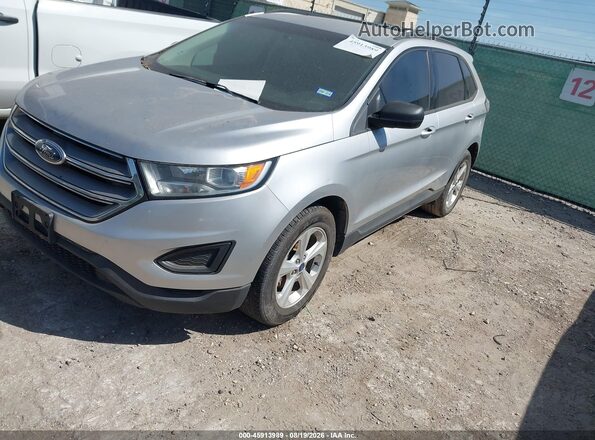 2FMPK3G99HBB88683 2017 FORD EDGE Silver Front left