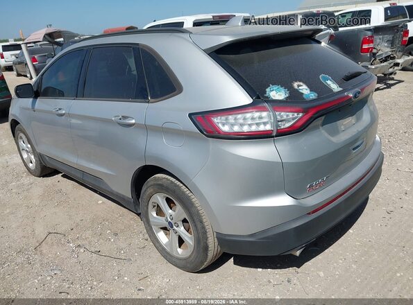 2FMPK3G99HBB88683 2017 FORD EDGE Silver Rear left