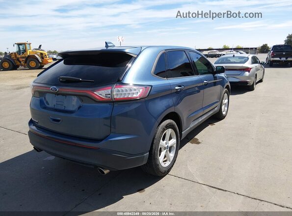 2FMPK3G99JBB45483 2018 FORD EDGE Blue Հետևի աջ