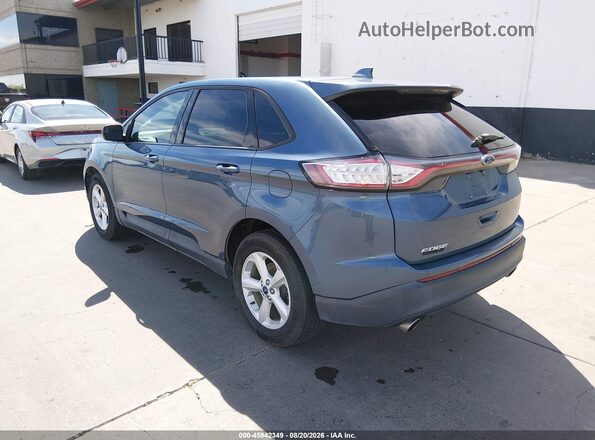 2FMPK3G99JBB45483 2018 FORD EDGE Blue Հետևի ձախ