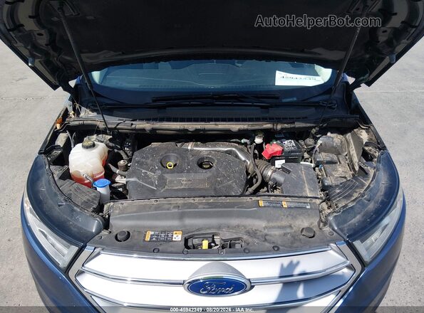 2FMPK3G99JBB45483 2018 FORD EDGE Blue Հետևի տեսք