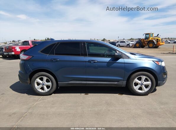2FMPK3G99JBB45483 2018 FORD EDGE Blue Սալոնի հետևի տեսք