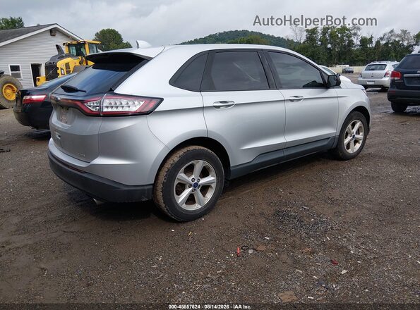 2FMPK3G9XGBC00046 2016 FORD EDGE Silver უკანა მარჯვენა