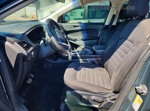 2FMPK3G9XGBC13797 2016 FORD EDGE Teal Widok wnętrza z przodu