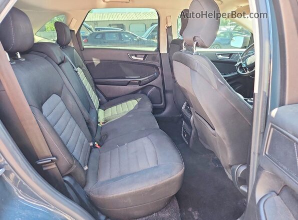 2FMPK3G9XGBC13797 2016 FORD EDGE Teal Widok wnętrza z tyłu