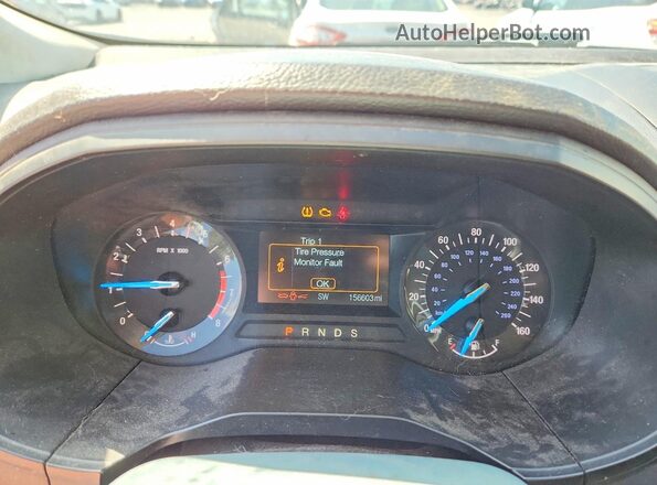 2FMPK3G9XGBC13797 2016 FORD EDGE Teal Widok zestawu wskaźników