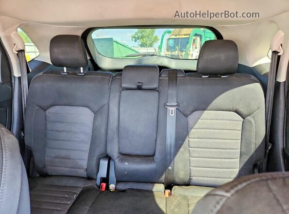 2FMPK3G9XGBC13797 2016 FORD EDGE Teal Widok tylnych siedzeń
