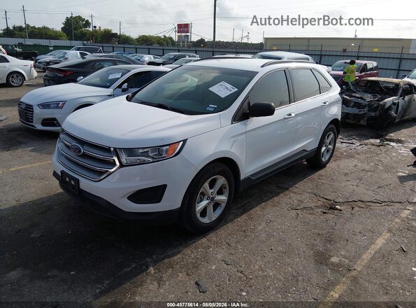 2FMPK3G9XHBC43660 2017 FORD EDGE Белый Передняя левая четверть