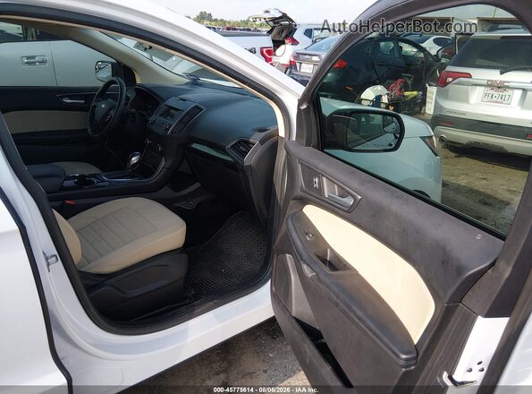 2FMPK3G9XHBC43660 2017 FORD EDGE Белый Вид салона спереди