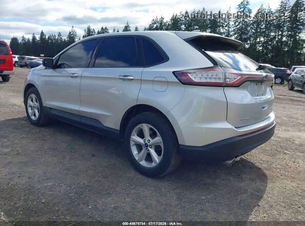 2FMPK3G9XJBB45475 2018 FORD EDGE Silver უკანა მარცხენა