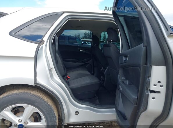 2FMPK3G9XJBB45475 2018 FORD EDGE Silver VIN კოდის სტიკერის ხედი