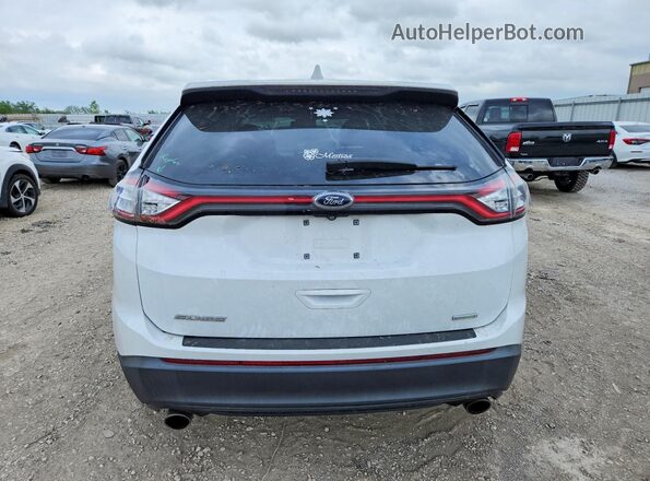 2FMPK3G9XJBB74748 2018 FORD EDGE White Հետևի տեսք