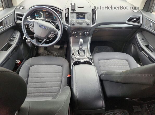 2FMPK3G9XJBB74748 2018 FORD EDGE White Առջևի վահանակի տեսք