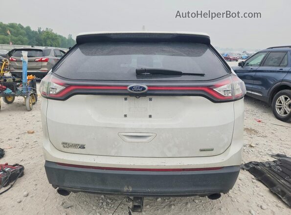 2FMPK3G9XJBC24614 2018 FORD EDGE Белый Вид сзади