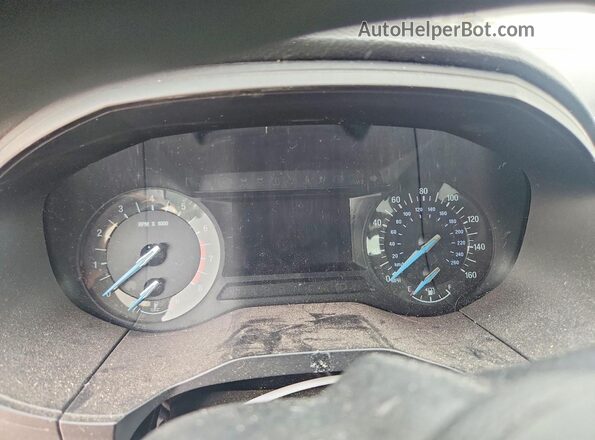 2FMPK3G9XJBC24614 2018 FORD EDGE Белый Вид щитка приборов
