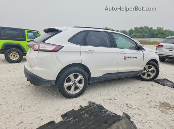 2FMPK3G9XJBC24614 2018 FORD EDGE Белый Задняя правая четверть
