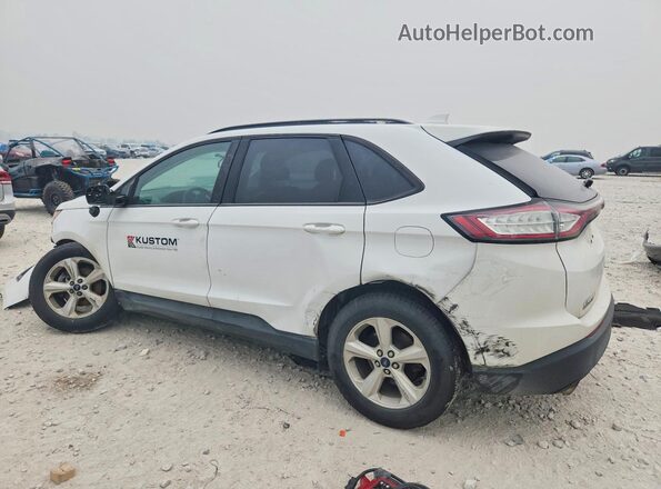 2FMPK3G9XJBC24614 2018 FORD EDGE Белый Задняя левая четверть