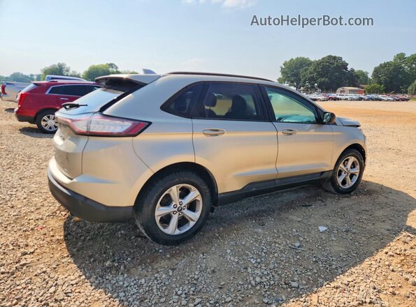 2FMPK3G9XJBC42658 2018 FORD EDGE Золотой Задняя правая четверть