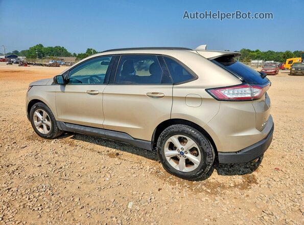 2FMPK3G9XJBC42658 2018 FORD EDGE Золотой Задняя левая четверть