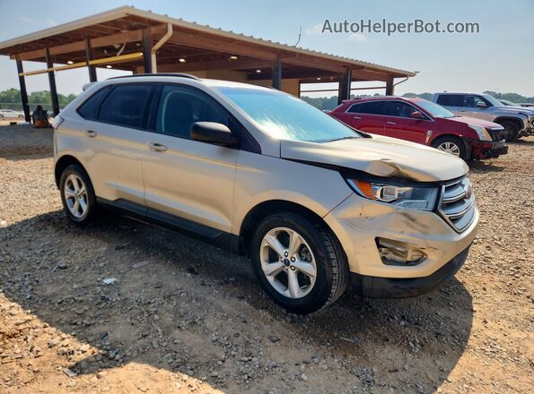 2FMPK3G9XJBC42658 2018 FORD EDGE Золотой Передняя правая четверть