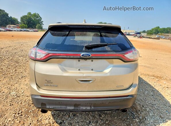 2FMPK3G9XJBC42658 2018 FORD EDGE Золотой Вид сзади