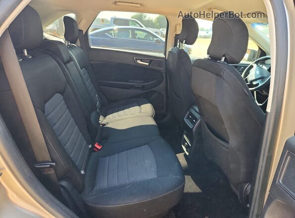 2FMPK3G9XJBC42658 2018 FORD EDGE Золотой Вид задней части салона