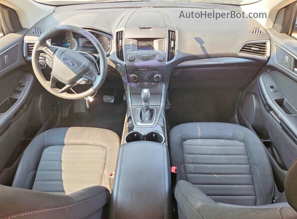 2FMPK3G9XJBC42658 2018 FORD EDGE Золотой Вид панели приборов