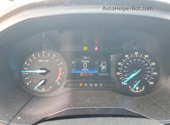 2FMPK3G9XKBB17824 2019 FORD EDGE Silver Սարքավորումների վահանակի տեսք