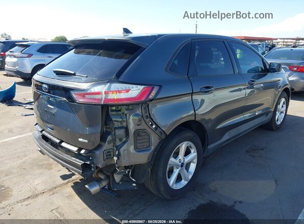 2FMPK3G9XKBC51376 2019 FORD EDGE Gray Rear right