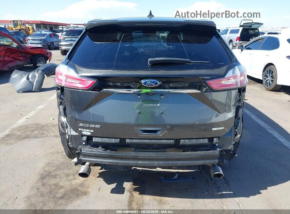 2FMPK3G9XKBC51376 2019 FORD EDGE Gray Front view