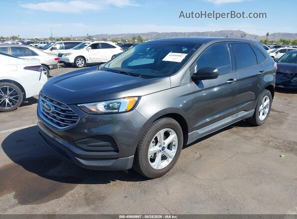 2FMPK3G9XKBC51376 2019 FORD EDGE Gray Front left