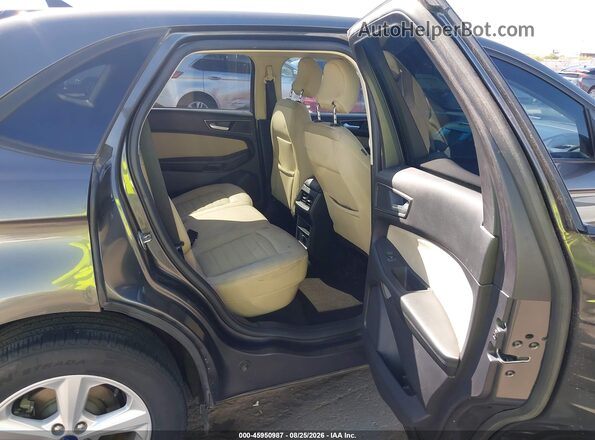 2FMPK3G9XKBC51376 2019 FORD EDGE Gray VIN sticker view